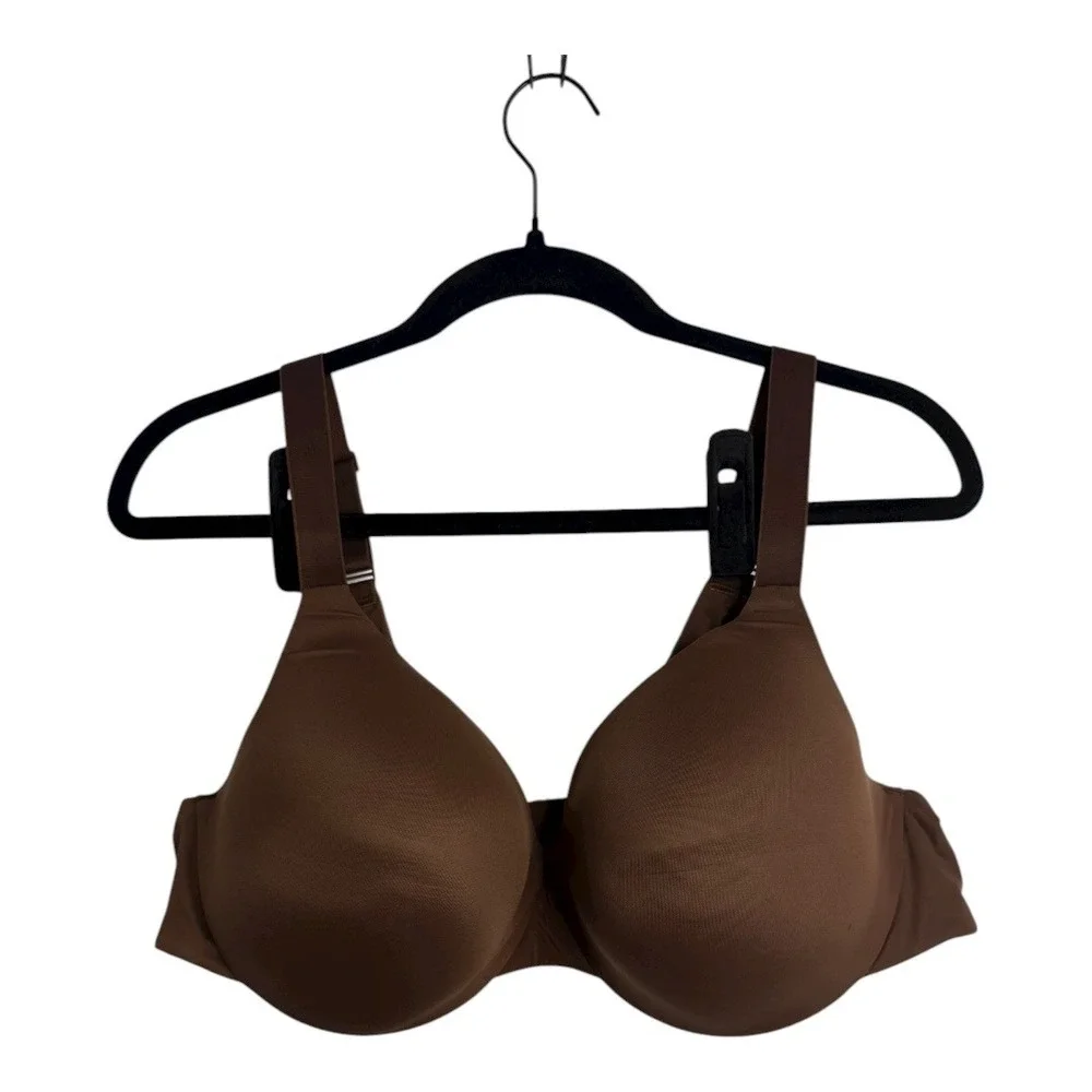 SKIMS Full‎ Coverage Smoothing Bra 44C Cocoa NWT - Picture 5 of 11